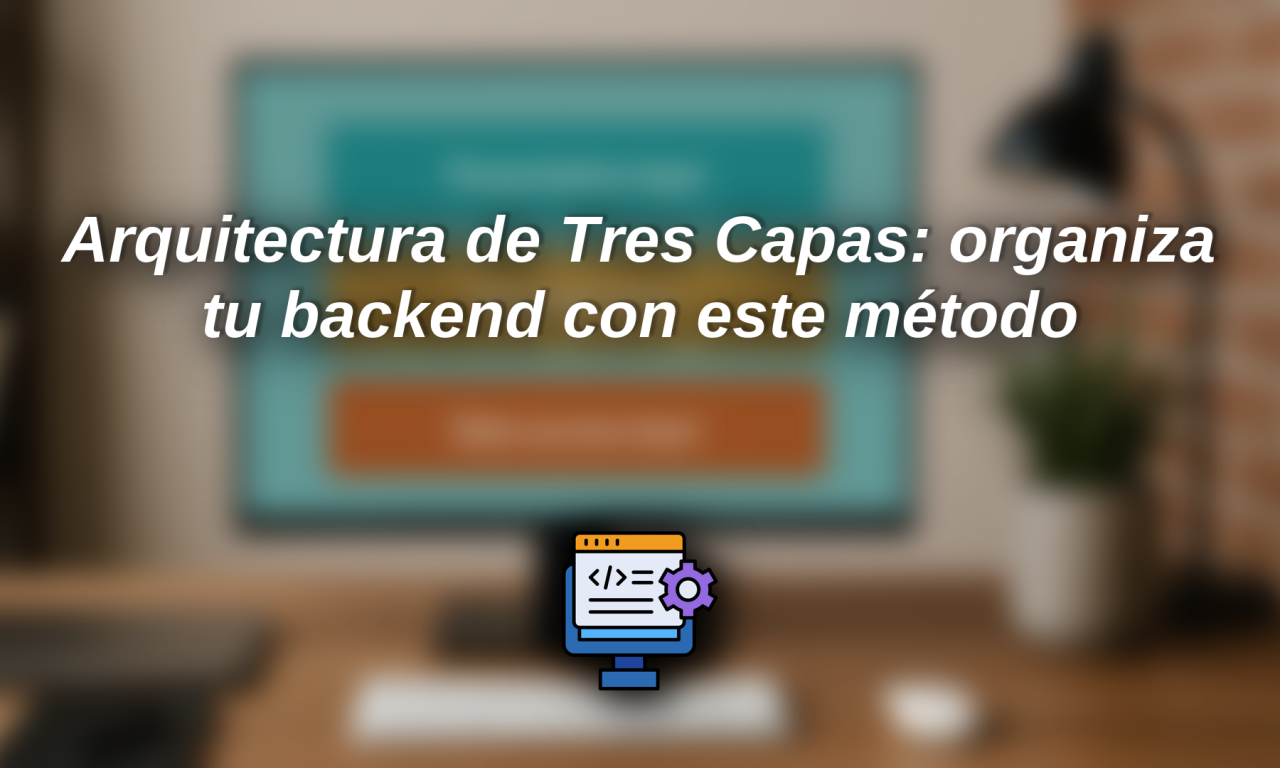 Arquitectura de Tres Capas: cómo lograr un backend limpio, organizado y escalable