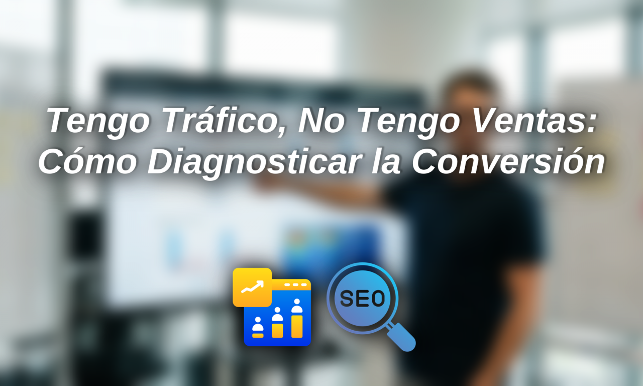 Tengo Tráfico, No Tengo Ventas: Mi Checklist de 5 Pasos para Diagnosticar la Conversión