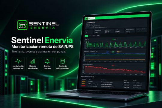 Plataforma de monitorización remota de SAI para supervisar sai , registrar eventos y anticipar incidencias en tiempo real.